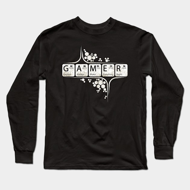 Gamer Formula Long Sleeve T-Shirt by Tarasevi4